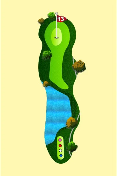 708 Wood Map Hole 13