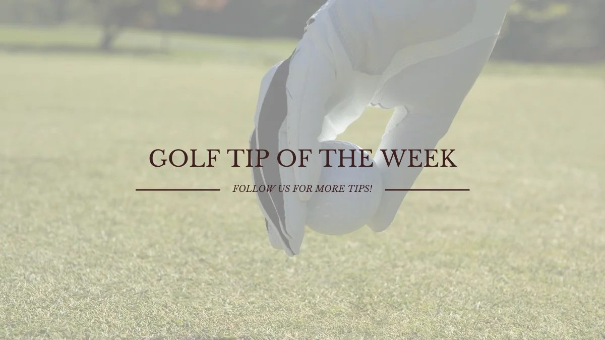 GOLF TIP: Warm Hands
