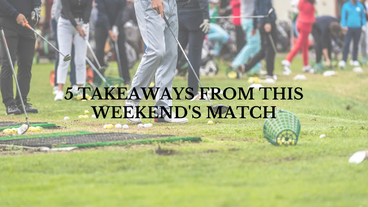 Five takeaways from The Match