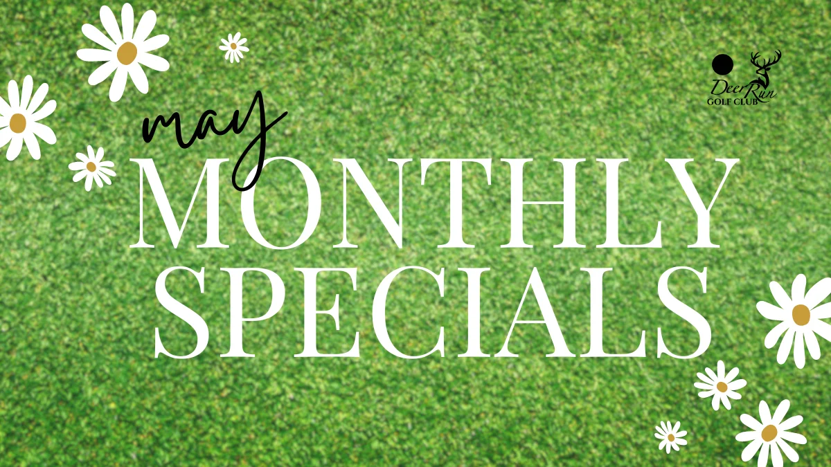 May Specials and Promotions