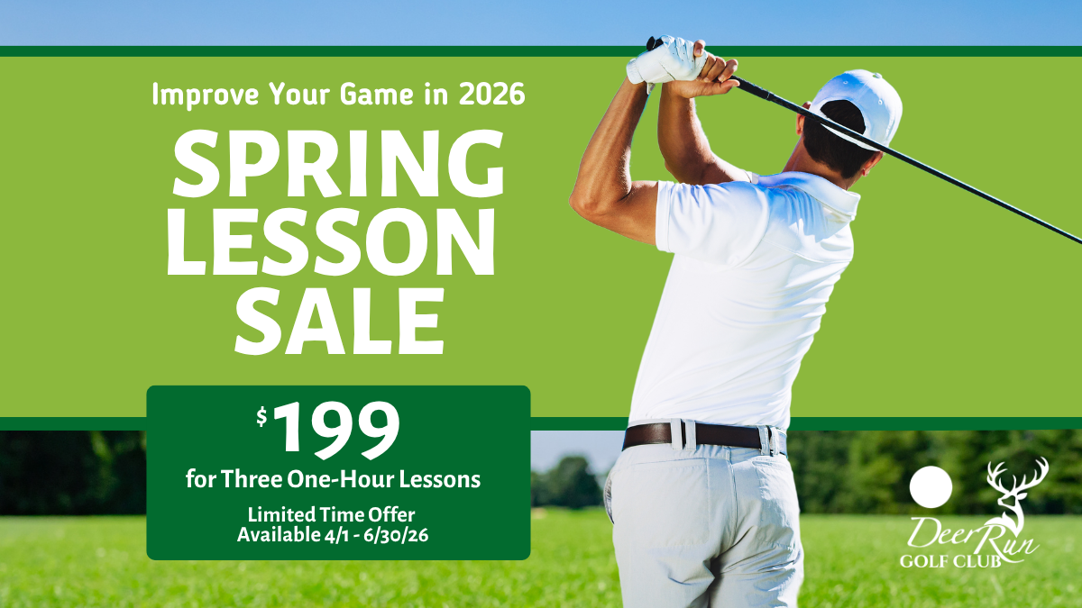 Spring Golf lesson Sale