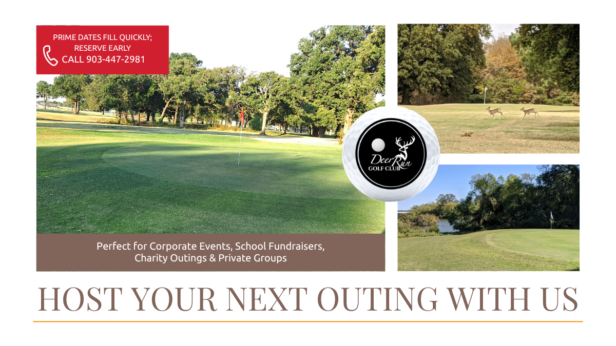 Deer Run: Perfect for Golf Outings!