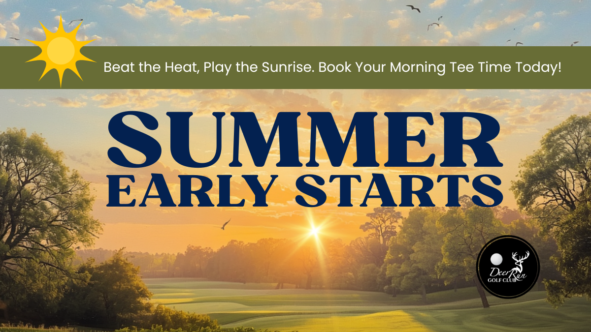 Beat the Heat: Book Your Early Morning Tee Time Today!